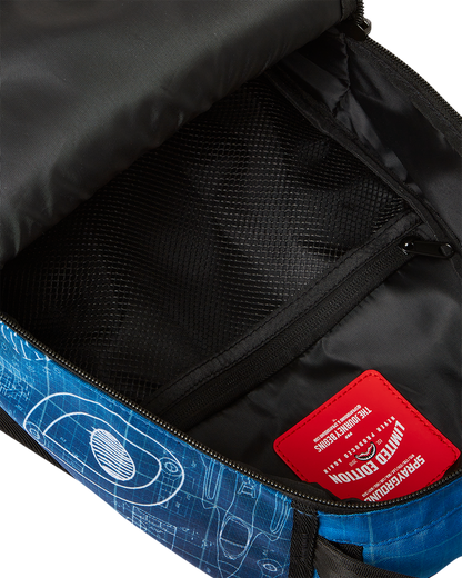 SPRAYGROUND® BACKPACK MINI SCHEMATICS SHARK BACKPACK
