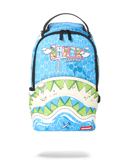 SPRAYGROUND® BACKPACK MINI WELCOME TO SHARK ISLAND BACKPACK