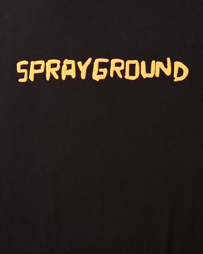 SPRAYGROUND® APPAREL GARFIELD GRAPHIC T-SHIRT (BLACK)