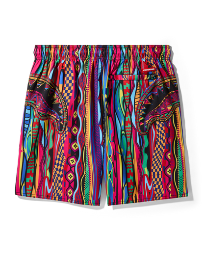 SPRAYGROUND® SWIM BIG PAPPI PATTERN SWIM SHORT