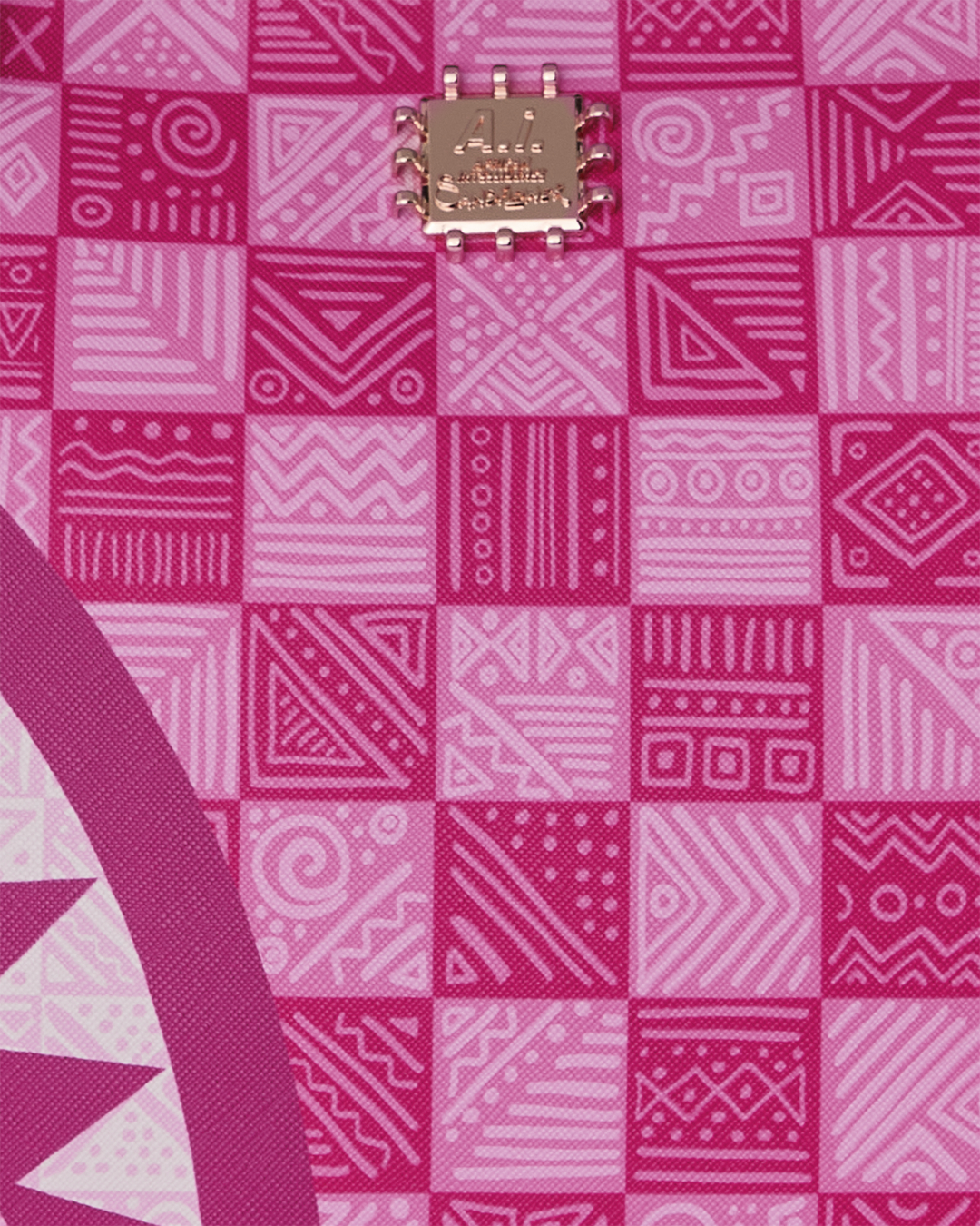SPRAYGROUND® TOTE A.I. AFRICAN INTELLIGENCE THE SUNSET RESET TOTE - SANDFLOWER COLLAB