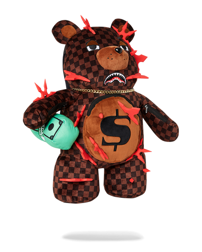SPRAYGROUND® BACKPACK NINJA STAR BEAR BEAR BACKPACK