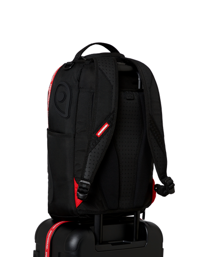 SPRAYGROUND® LUGGAGE PRINTED ZIPPER SHARK CARRY-ON LUGGAGE