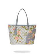 SPRAYGROUND® TOTE A.I. AFRICAN INTELLIGENCE ELEGANT ENERGY TOTE - SANDFLOWER COLLAB