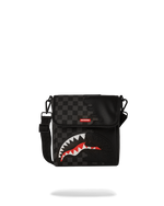 SPRAYGROUND® SLING UNFINISHED SHARK MESSENGER SLING BAG