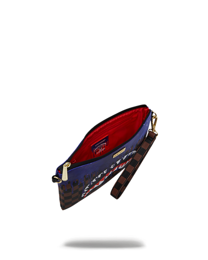 SPRAYGROUND® POUCHETTE LOST IN SPACE DRIP CROSSOVER CLUTCH