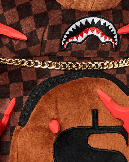 SPRAYGROUND® BACKPACK NINJA STAR BEAR BEAR BACKPACK
