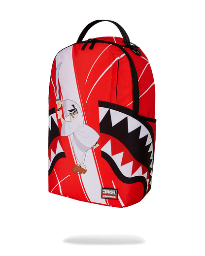 SPRAYGROUND® BACKPACK SAMURAI JACK SHARK MOUTH SLICE DLXR BACKPACK