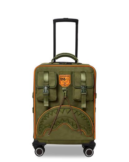 SPRAYGROUND® LUGGAGE SPECIAL OPS SHARK SQUAD CARRY-ON LUGGAGE