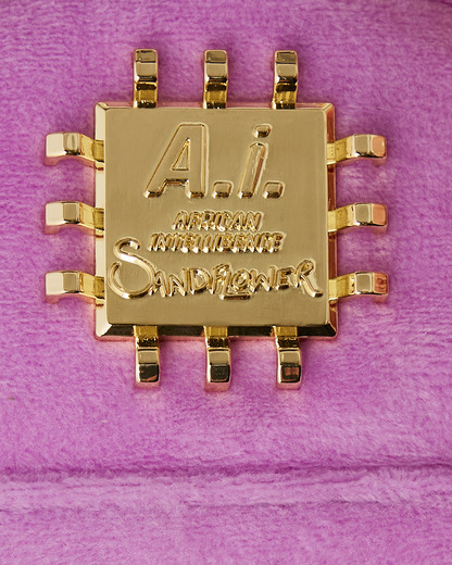 SPRAYGROUND® BACKPACK A.I. AFRICAN INTELLIGENCE PARADIGM OF THE PYRAMID BACKPACK - SANDFLOWER COLLAB