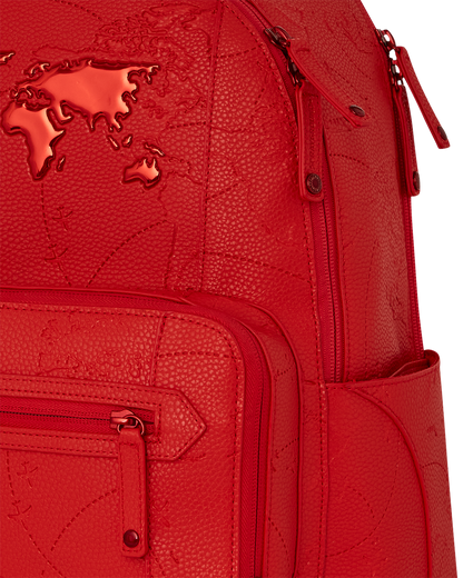 SPRAYGROUND® BACKPACK JAMES GLOBAL RED CHATEAU BACKPACK